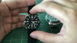 Лицом к лицу: Seiko Prospex Mini Turtle SRPC37K1 против King Turtle SRPD03K1 &mdash; меньше значит лучше