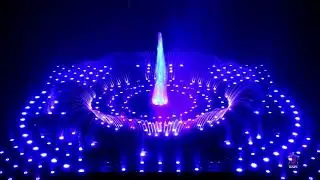Akshardham Temple Water Laser Show - New Delhi India