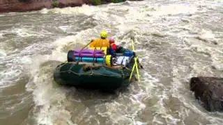 Yampa Harwood trip - Warm Springs rapid high water May 2011