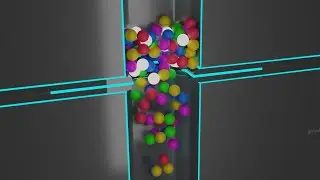 Rigid Body Simulation in Blender!
