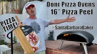 Ooni Pizza Ovens: 16&rdquo; Bamboo Pizza Peel & Serving Board