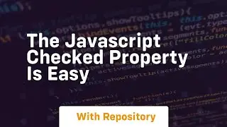 The javascript checked property is easy