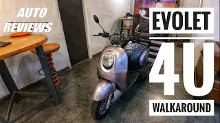 2020 EVOLET 4U REVIEW ELECTRIC VERSION SCOOTER #AUTOREVIEWS #EEVE