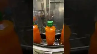 Sunquick Glass Bottle Filling, Capping and Packaging Line