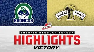 Swift Current Broncos at Brandon Wheat Kings 11/05 | WHL Highlights 2025-26