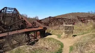 F1 tornado path Kinzua Bridge State park