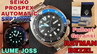 SOLD SEIKO PROSPEX TURTLE SRP787K1 BEZEL BATMAN 200M DIVER FULLSET MULUS FOLLOW IG LakoneWatch