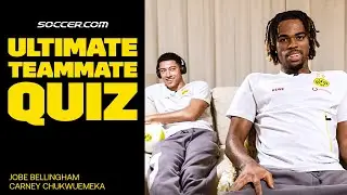 Jobe Bellingham & Carney Chukwuemeka Take on the Ultimate Teammate Quiz 🟡⚫