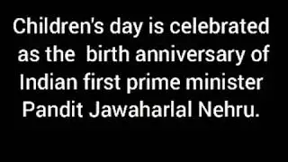 Children's day speech| English| for kids