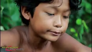 Primitive Technology   Cooking chicken and eating delicious