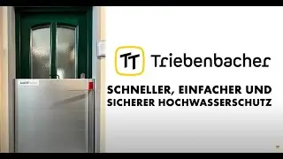 Quickwall - Hochwasserschutz f&uuml;r Tore und T&uuml;ren