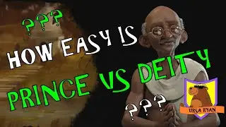 How Easy is Prince Vs Deity??? Civ 6 India