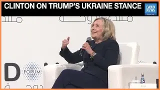 Hillary Clinton says Trump's Second Term Undermines US Values with Stance on Russia-Ukraine War