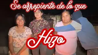 SE ARREPIENTE DE LO QUE HIZO! 