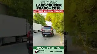 Toyota Land Cruiser Prado 4X4 2018 Model Gray Color Modified to 2023 Prado RHD JAFTIM CARS FZE