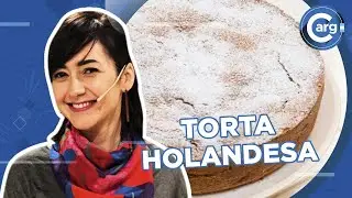 TORTA HOLANDESA DE MANZANA ROJA Y VERDE
