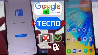 Tecno Camon 16s Frp Bypass Without Pc || Bypass Google Account