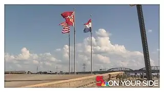 Extreme heat causes road to buckle near Gateway Arch