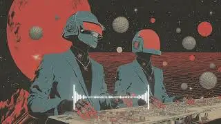 Daft Punk Cosmic Mission Boogie 🪩🤖 | Chill Disco, Electro Funk, Neo Soul, Retro Groove Playlist