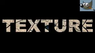 How to Create Easy Text Effects Using Textures in Gimp