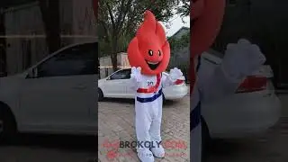 REDBROKOLY.COM Mascot Costume - Olympic Team mascot costume suits for adult size