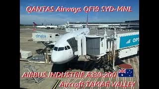 QANTAS QF19 SYDNEY - MANILA Airbus 330-200 #QANTAS2026 #QantasSydneyManila #QF19