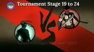 Shadow Fight 2 || First Tournament End Stage 19 To 24 || Act 1 Hero Reborn || @Gaming-Star32