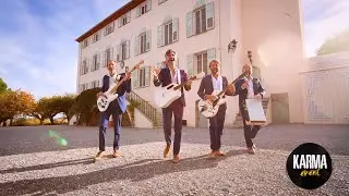 DANCINQ QUEEN (Abba ) + WAKE ME UP ( Wham ) by KARMA ( Strolling Band )