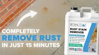 Rust Stain Remover - 15 Minute Fast Acting Cleaner | Immediate Rust Removal from Concrete & More