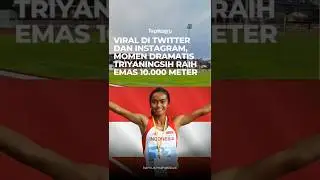 Triyaningsih's Dramatic Moment of Winning Gold in the 10,000 Meter Race Went Viral on Twitter and...
