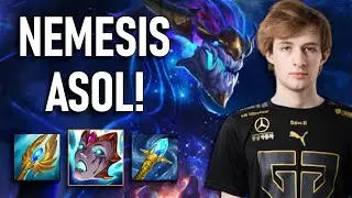 NEMESIS PERFECT ON ASOL! GENG Nemesis Aurelion Sol Top vs Qiyana EUW CHALLENGER GAMEPLAY Patch 13.3