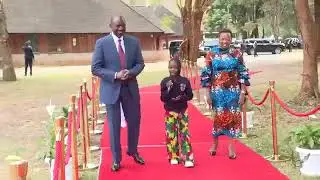 Kid interviews President Ruto at Music Festival