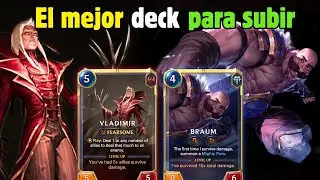 BRAUM VLADIMIR EL MEJOR DECK para subir rangos F&Aacute;CIL DE JUGAR | Legends of runeterra
