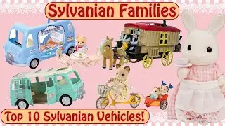 My Top 10 Sylvanian Families Vehicles! Cars, Boats, Bikes and more!