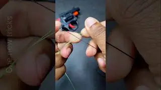 Perfect Braid to Mono Knot! | Smooth & Unbreakable Fishing Line Trick 🎣 #Shorts