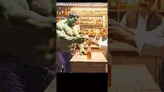 Don't touch Hulk's Food! 🍔😡 | Hulk Angry Mode
