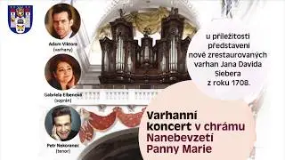 Varhann&iacute; koncert v kostele Nanebevzet&iacute; Panny Marie v Poln&eacute;