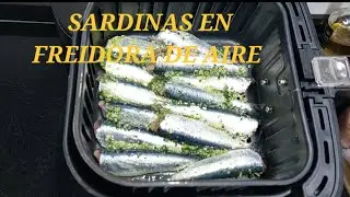 Cómo  hacer sardinas🐟 en FREIDORA DE AIRE (Airfryer) sin humo y sin malos olores #airfryer