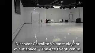 Discover Carrollton&rsquo;s most elegant event space &mdash; The Ace Event Venue.