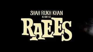 Raees Official Trailer|Shahrukh Khan,Mahira Khan,Nawazuddin Siddiqui|Eid 2016