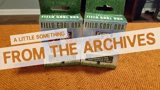 Target Field Goal Boxes (A Video From My Archives)