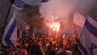 Israeli protesters block highways, train stations as Netanyahu moves ahead with judicial overhaul
