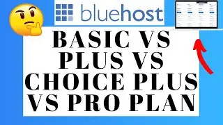Какой план Bluehost выбрать? 🔥 | Basic vs Plus vs Choice Plus vs Pro Plan 🧐