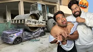 CHOTA KIRA UNDER A ROAD ROLLER PRANK GONE WRONG! SOFTWARE UPDATE🤬 