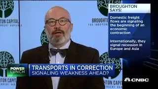 Dow Transports in correction a warning sign, says market strategist
