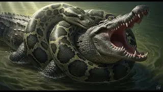 From Legend to Reality Decoding the Epic Battle Between the Giant Python and the King Crocodile