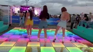 Infinity LED dance floors are a stunning addition to events, creating mesmerizing effects .