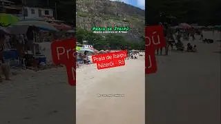Itaip&uacute;, praia da regi&atilde;o oce&acirc;nica de Niter&oacute;i, RJ. #turismorj #niteroi  #riodejaneiro #praia #rj #rio