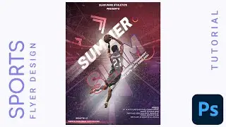 Design Tutorial: Create a Dynamic Sports Flyer | Kofhearts Designs