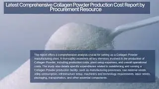 Collagen Powder Production Cost Analysis Report